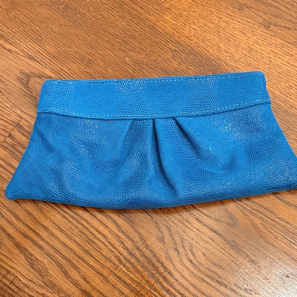 Lauren Merkin Blue Clutch